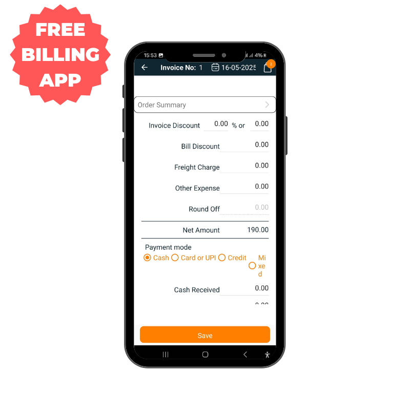 Prisol D3 Table-top Android Billing Device